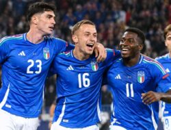 Italia Hancurkan Turki 4-1, Azzurri Bangkit di Nations League