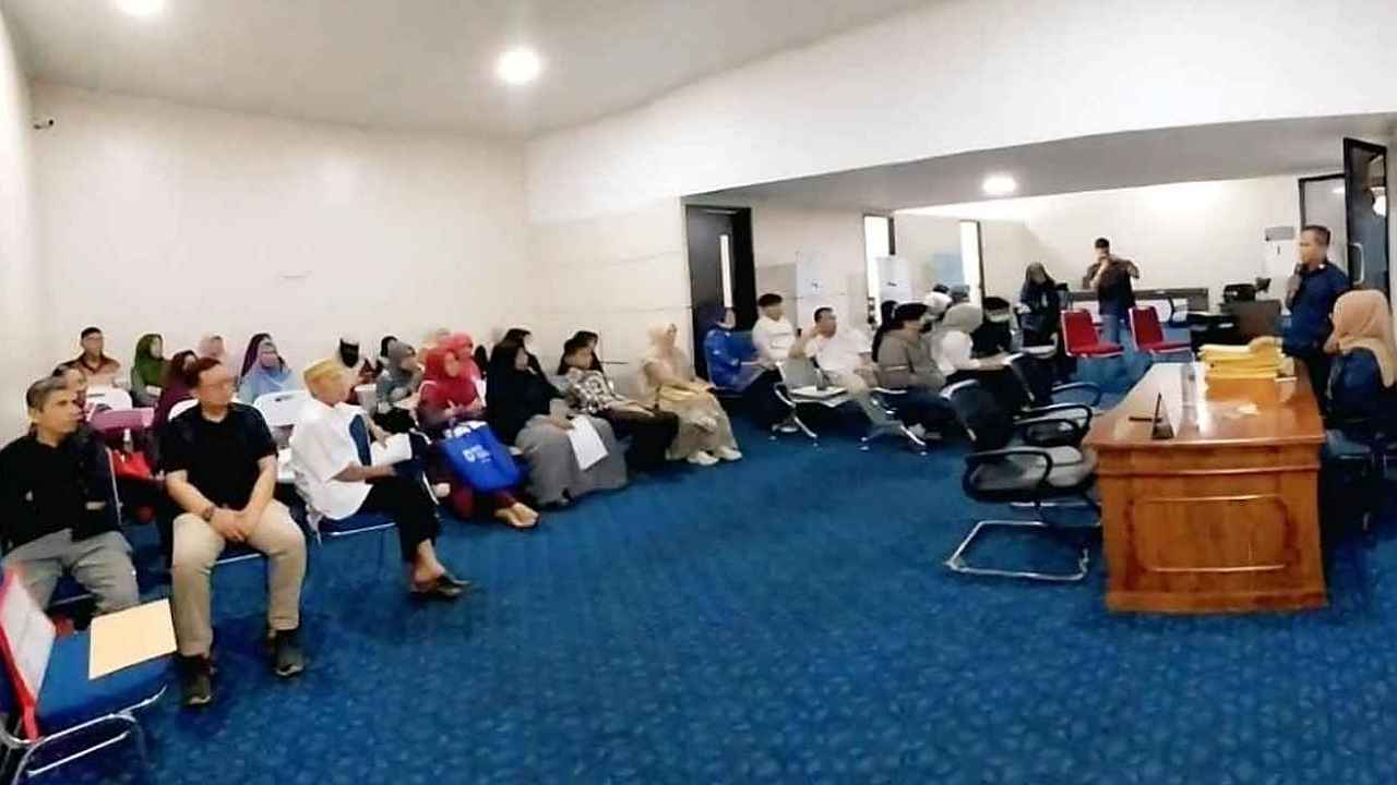 Pelayanan paspor Kantor Imigrasi Padang di MPP Kabupaten Solok.