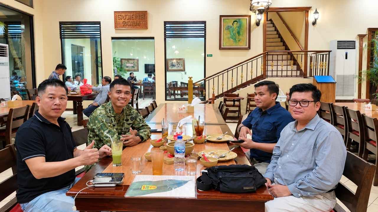 Ketua Umum PWRC beraudiensi dengan Dandim 0816 Sidoarjo membahas penanganan kasus keracunan Makan Bergizi Gratis.