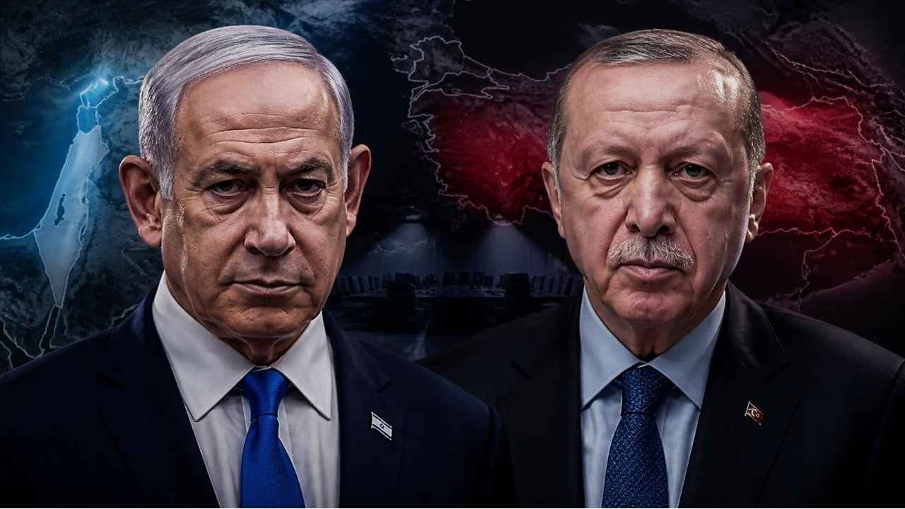 Benjamin Netanyahu dan Recep Tayyip Erdogan dalam ketegangan Turki Israel.