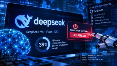 AI DeepSeek Matikan Sistem Shutdown Sendiri dalam 39% Uji Coba
