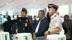 Dirjen Imigrasi Malaysia Dato' Zakaria bin Shaaban mengunjungi fasilitas keimigrasian Bandara Soekarno-Hatta.