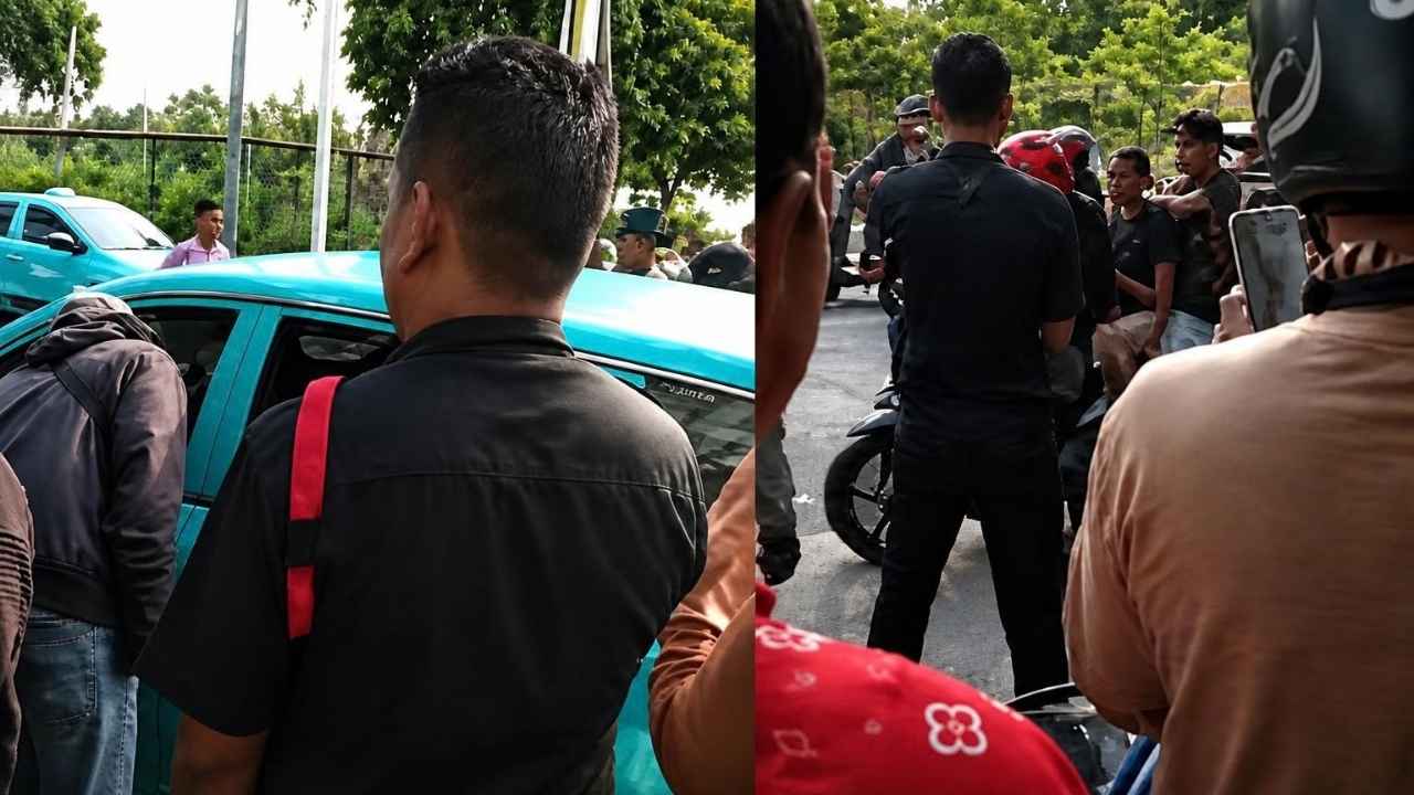 Sopir taksi Green SM menjadi korban penusukan di Pademangan Jakarta Utara.