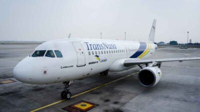 TransNusa menambah frekuensi penerbangan Jakarta-Singapura menjadi empat kali sehari.